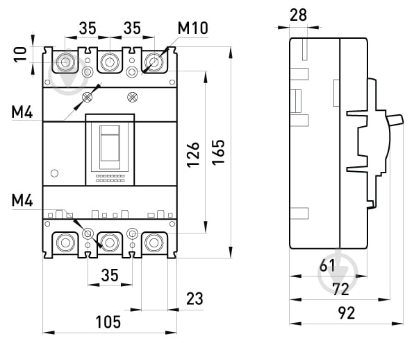 Автоматический выключатель E.NEXT e.industrial.ukm.250S.250 i0010009 - фото 2