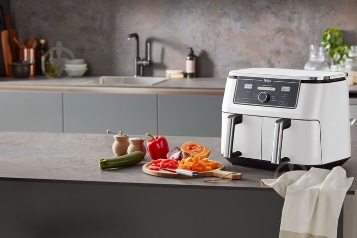 ВИТРИНА! Мультипечь NINJA Air Fryer Dual zone AF400EUWH - фото 12