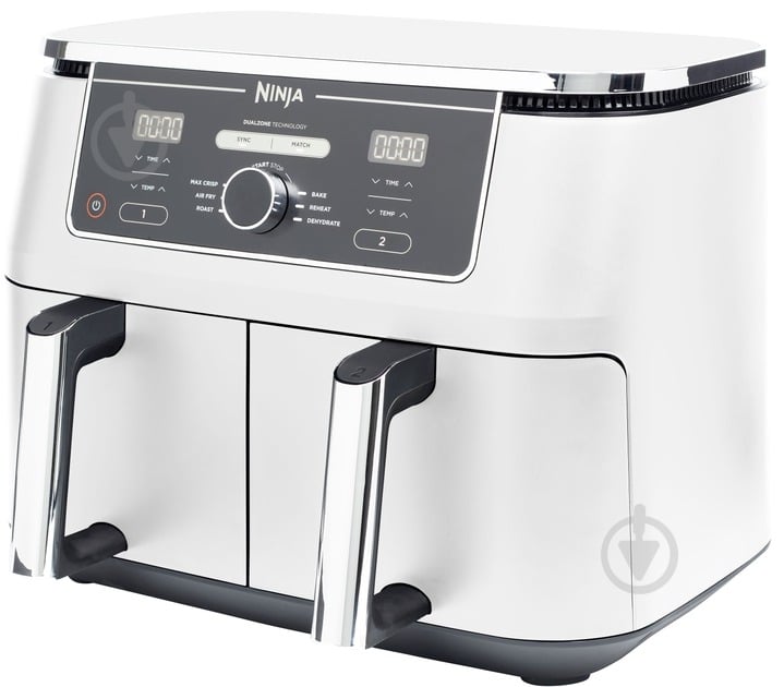 ВИТРИНА! Мультипечь NINJA Air Fryer Dual zone AF400EUWH - фото 3