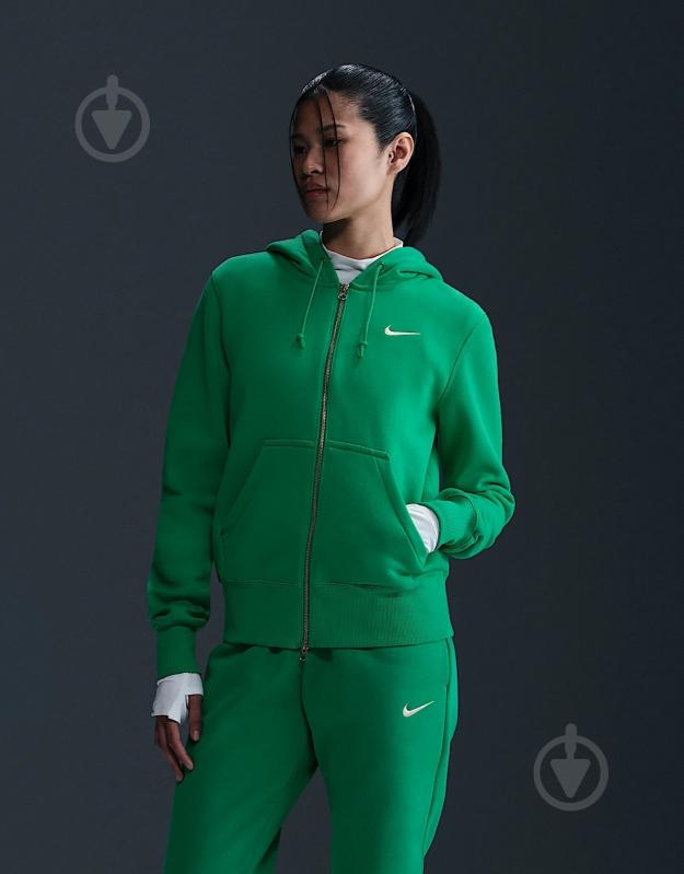 ᐉ Джемпер Nike W NSW PHNX FLC STD FZ HDY HJ0995-324 р.L зеленый
