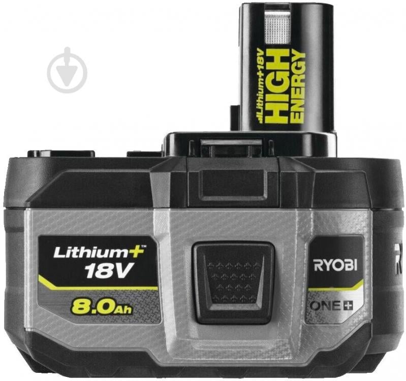 Акумулятор RYOBI ONE+ RB1880T High Energy Lithium+ 18В 8А·год (5133006264) - фото 2