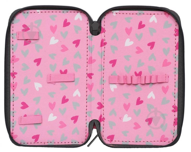 Пенал школьный Kittens CLASS серый - фото 3 Пенал школьный Kittens CLASS серый - фото 3