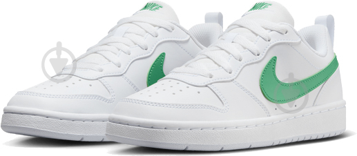 Кроссовки детские летние Nike COURT BOROUGH LOW RECRAFT DV5456-109 р.39 белые - фото 3