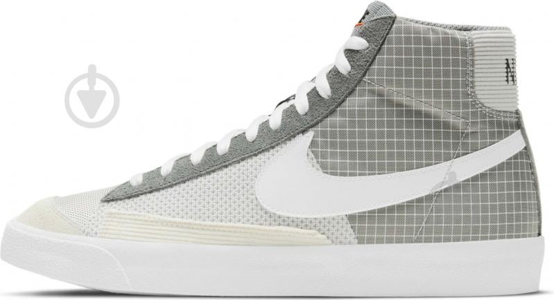 Кроссовки мужские демисезонные Nike Blazer Mid '77 DD1162-001 р.43 серые - фото 3