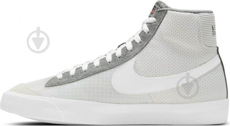 Кроссовки мужские демисезонные Nike Blazer Mid '77 DD1162-001 р.43 серые - фото 4