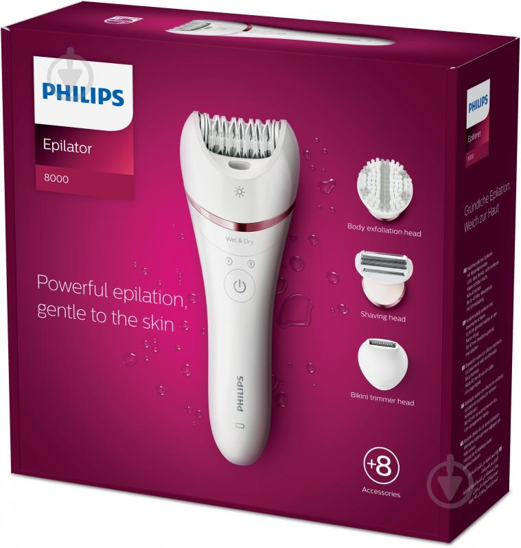 ВИТРИНА! Эпилятор Philips Series 8000 BRE735/00 - фото 18 ВИТРИНА! Эпилятор Philips Series 8000 BRE735/00 - фото 18