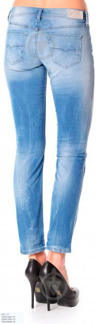 Джинсы Diesel Francy L.30 Pantaloni 00SFIQ 0839M-1 р. 25-30 голубой - фото 2