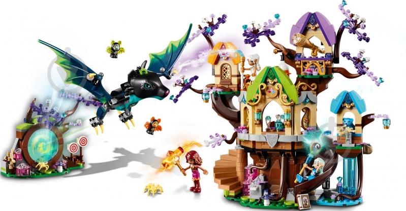 Конструктор LEGO Elves Атака летучих мышей на дерево Ельфенстар 41196 - фото 6