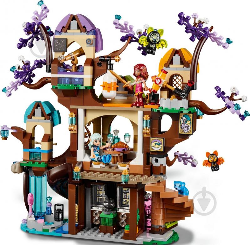 Конструктор LEGO Elves Атака летучих мышей на дерево Ельфенстар 41196 - фото 7