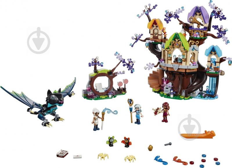 Конструктор LEGO Elves Атака летучих мышей на дерево Ельфенстар 41196 - фото 5