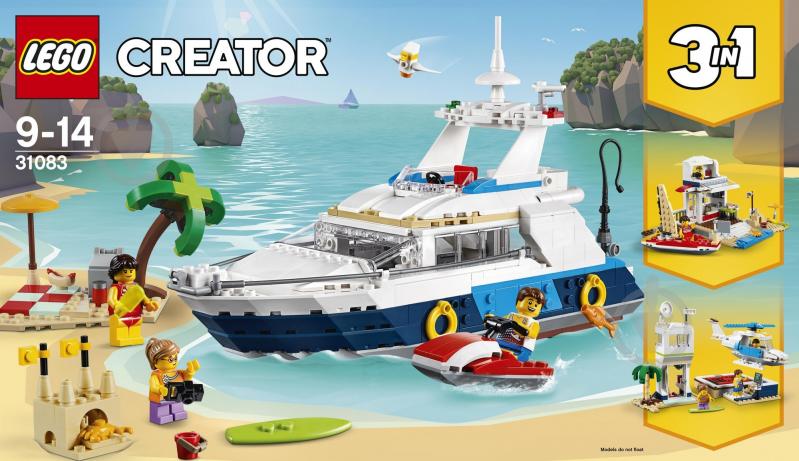 Конструктор LEGO Creator Приключения в круизе 31083 - фото 2