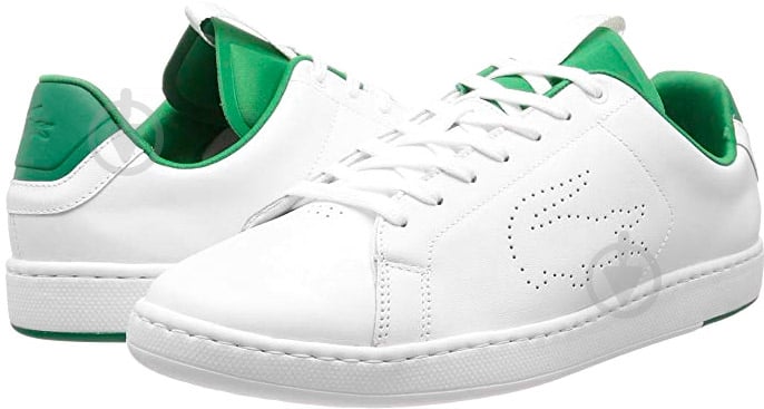 Кросівки чоловічі демісезонні Lacoste CARNABY_EVO_LIGHT-WT_1191SMA 737SMA0015082 р.41 білі - фото 1