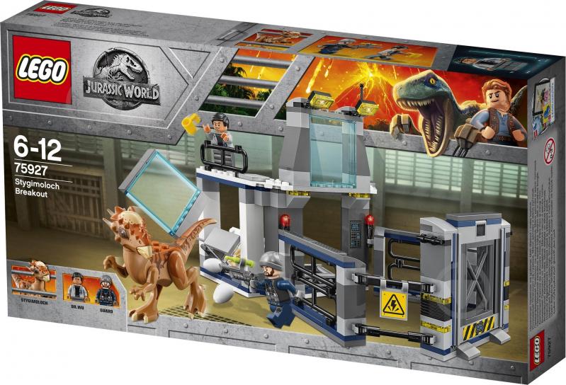 Конструктор LEGO Jurassic World Втеча стигомолоха з лабораторії 75927 - фото 3