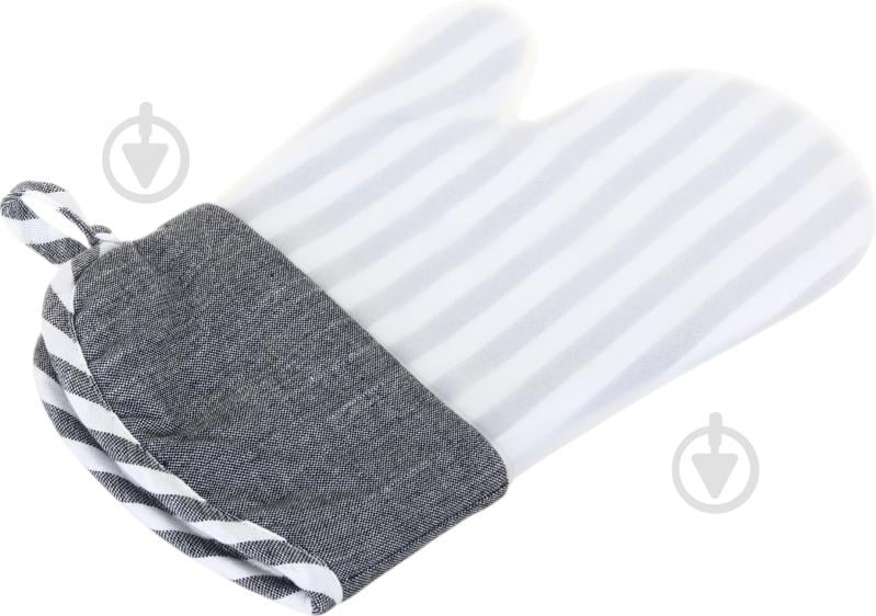 Варежка-прихватка силиконовая Betty 18x30 см серый La Nuit - фото 4 Варежка-прихватка силиконовая Betty 18x30 см серый La Nuit - фото 4