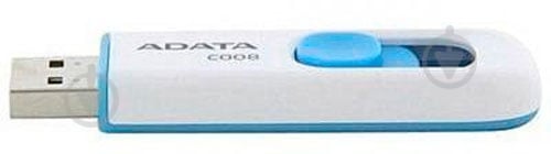 Флеш-память USB ADATA 32 ГБ USB 2.0 white (AC008-32G-RWE) - фото 2