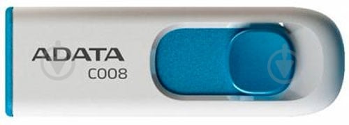 Флеш-память USB ADATA 32 ГБ USB 2.0 white (AC008-32G-RWE) - фото 3