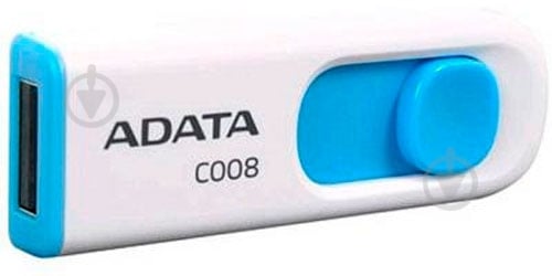 Флеш-память USB ADATA 32 ГБ USB 2.0 white (AC008-32G-RWE) - фото 4