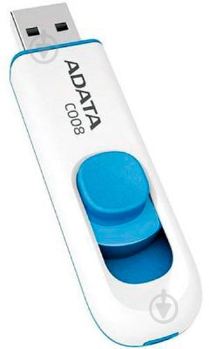 Флеш-память USB ADATA 32 ГБ USB 2.0 white (AC008-32G-RWE) - фото 1