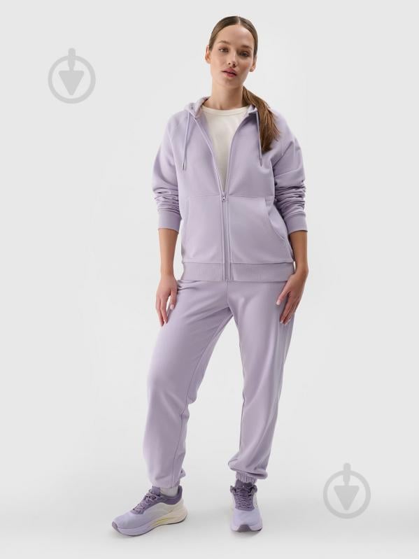 Джемпер 4F SWEATSHIRT F1541 4FWSS25TSWSF1541-52S р.L ліловий - фото 4 Джемпер 4F SWEATSHIRT F1541 4FWSS25TSWSF1541-52S р.L ліловий - фото 4