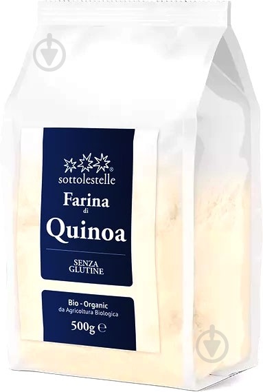 Мука Sottolestelle с киноа органическая 500 г - фото 1 Мука Sottolestelle с киноа органическая 500 г - фото 1