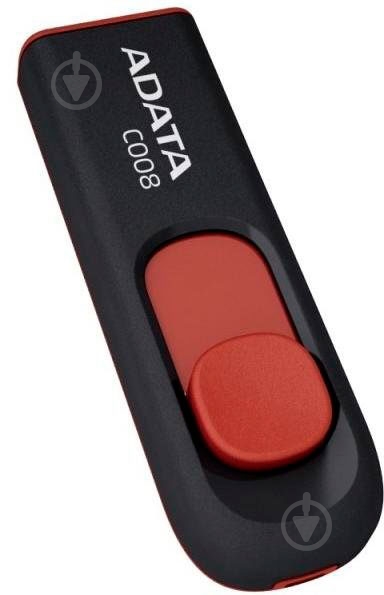 Флеш-память USB ADATA 32 ГБ USB 2.0 black (AC008-32G-RKD) - фото 3