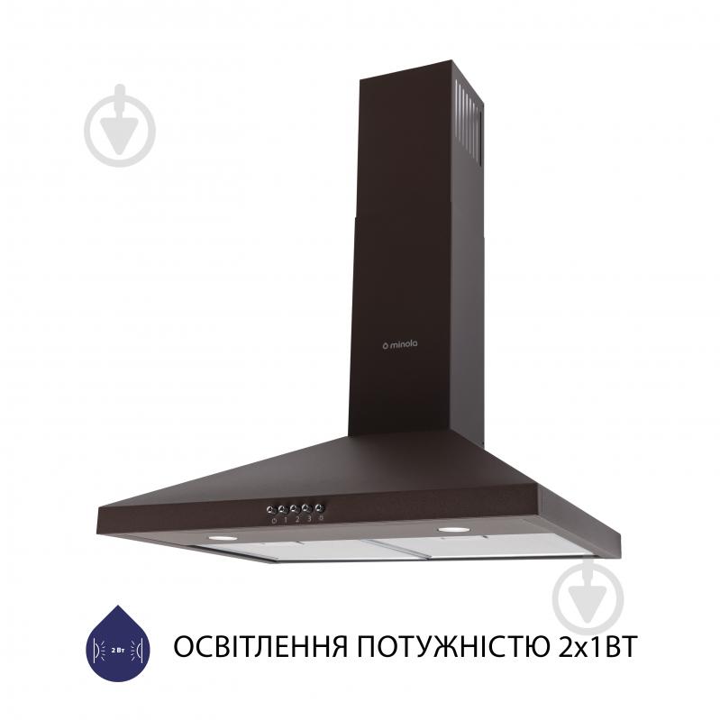 Вытяжка Minola HK 6212 BR 700 LED - фото 3 Вытяжка Minola HK 6212 BR 700 LED - фото 3