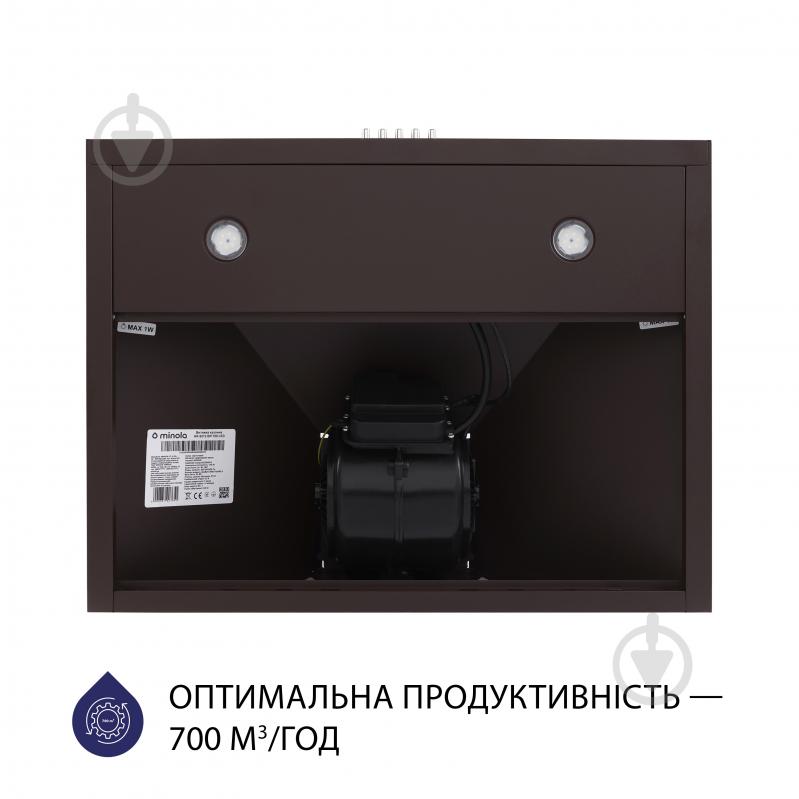 Вытяжка Minola HK 6212 BR 700 LED - фото 6 Вытяжка Minola HK 6212 BR 700 LED - фото 6