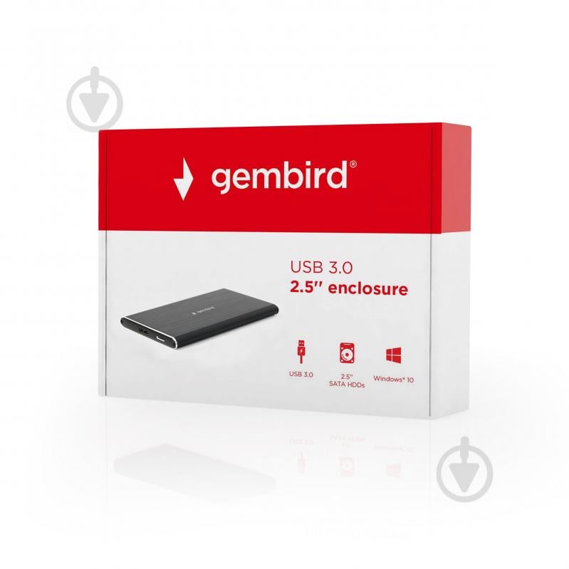 Зовнішній карман Gembird 2.5", USB3.0 EE2-U3S-4 - фото 5