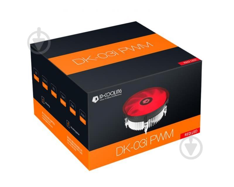 Процессорный кулер ID-Cooling DK-03i PWM Red - фото 6