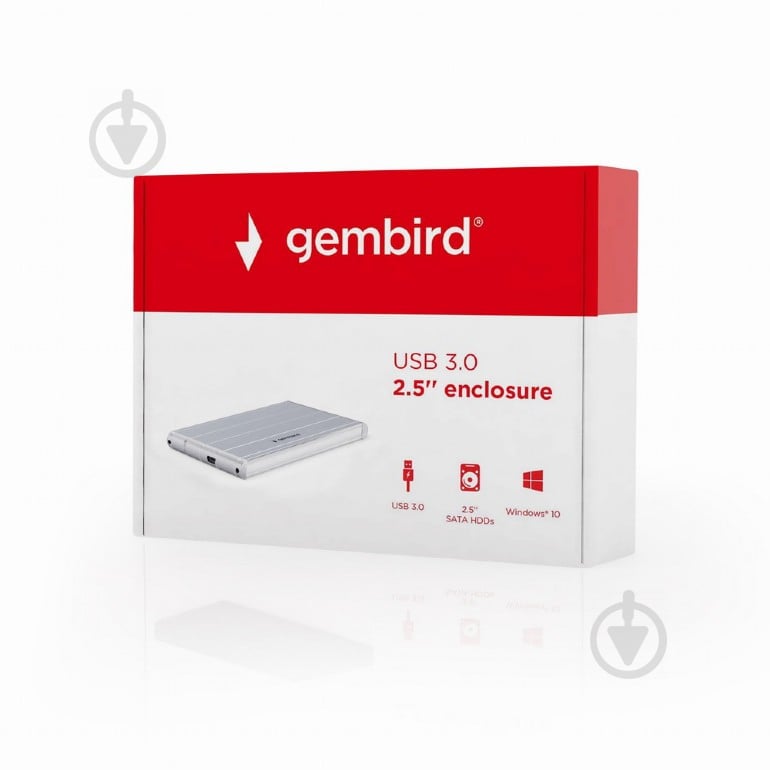 Внешний карман Gembird 2.5", USB 3.0 EE2-U3S-5-S - фото 5