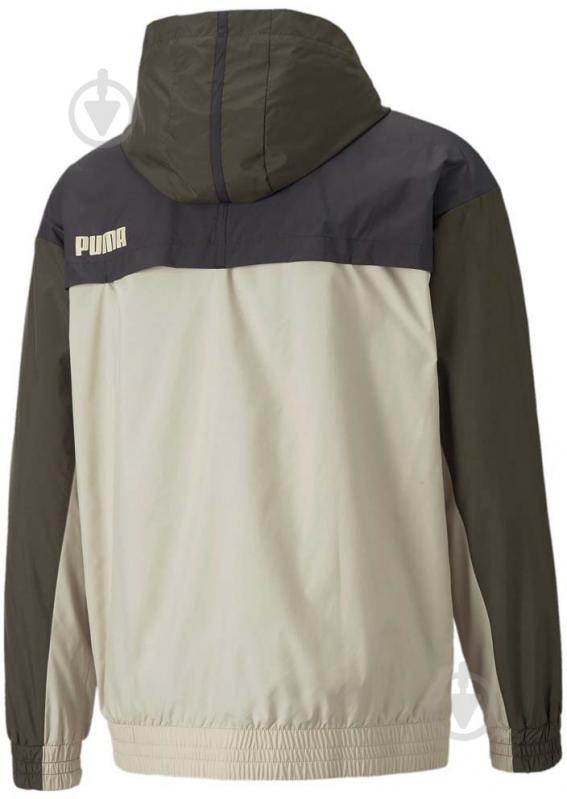 Ветровка мужская Puma ESS+ CB WINDBREAKER 84748364 р.M бежевая - фото 6 Ветровка мужская Puma ESS+ CB WINDBREAKER 84748364 р.M бежевая - фото 6