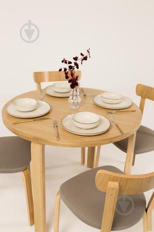Стул Scandi Soft 800х480х440 мм бежевый / дуб - фото 6 Стул Scandi Soft 800х480х440 мм бежевый / дуб - фото 6