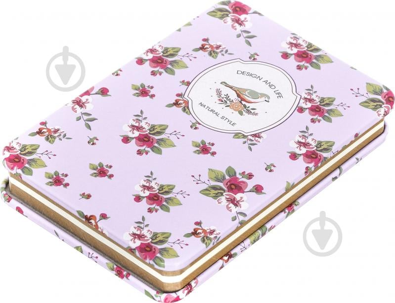 Блокнот Цветы розовый - фото 3