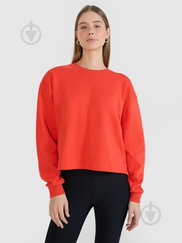 Світшот 4F SWEATSHIRT F1543 4FWSS25TSWSF1543-62S р.L червоний - фото 1