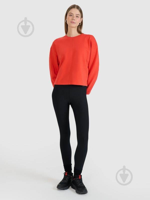 Світшот 4F SWEATSHIRT F1543 4FWSS25TSWSF1543-62S р.L червоний - фото 4