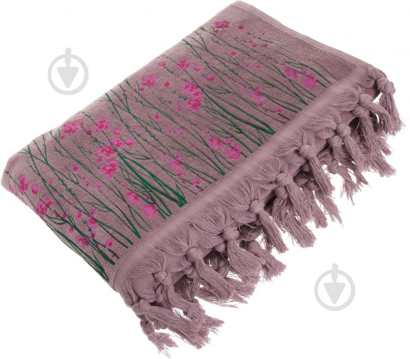 Полотенце Spring 68x127 см бордовый - фото 1 Полотенце Spring 68x127 см бордовый - фото 1