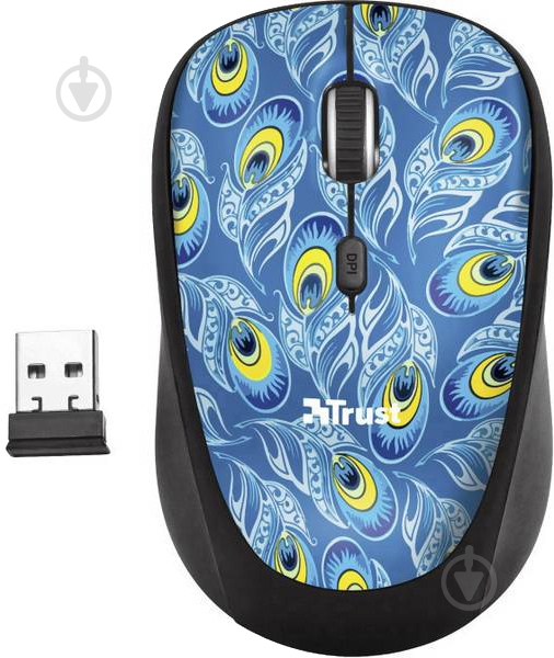 Мышь Trust Yvi Peacock 23388 (23388) - фото 2