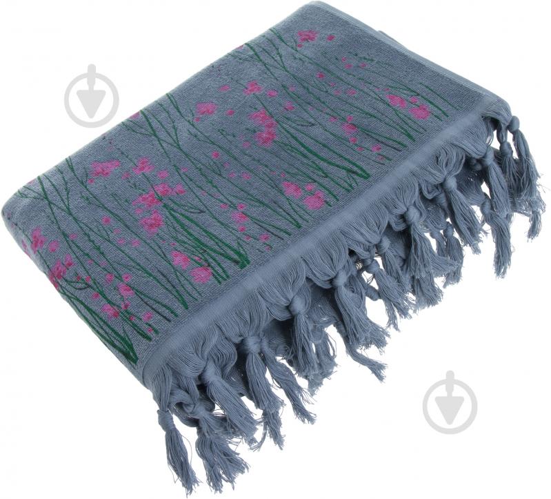 Рушник Spring 68x127 см синій - фото 1 Рушник Spring 68x127 см синій - фото 1