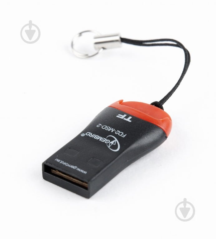 Кардридер Gembird USB 2.0, для MicroSD FD2-MSD-3 - фото 2