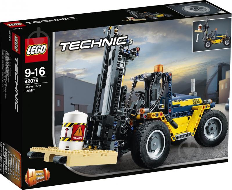 Конструктор LEGO Technic Тяжелый вилочный погрузчик 42079 - фото 1