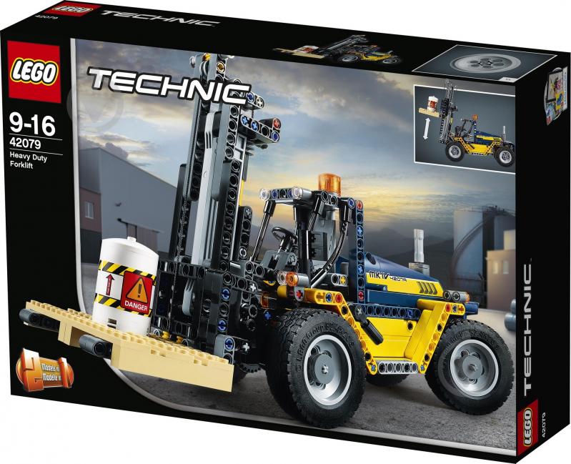 Конструктор LEGO Technic Тяжелый вилочный погрузчик 42079 - фото 3