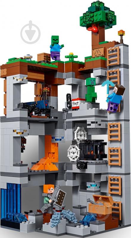 Конструктор LEGO Minecraft Приключения на скалах 21147 - фото 6