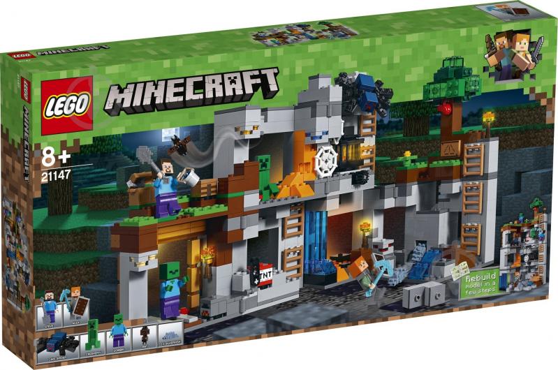 Конструктор LEGO Minecraft Приключения на скалах 21147 - фото 1