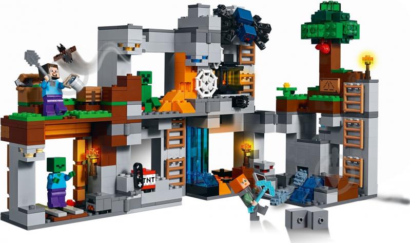 Конструктор LEGO Minecraft Приключения на скалах 21147 - фото 7
