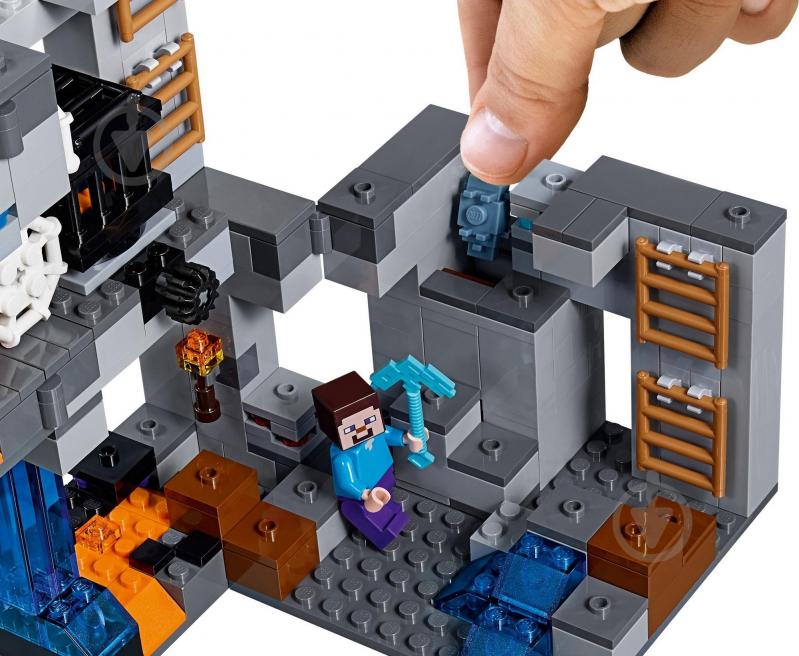 Конструктор LEGO Minecraft Приключения на скалах 21147 - фото 11