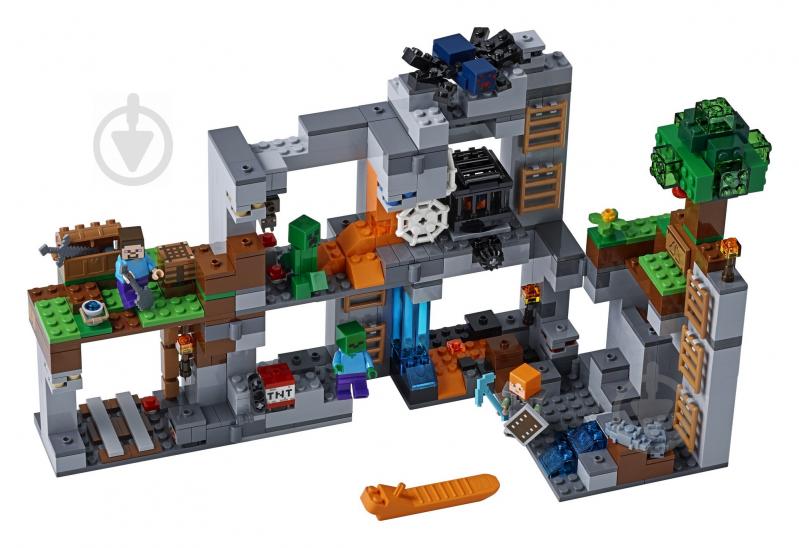 Конструктор LEGO Minecraft Приключения на скалах 21147 - фото 8