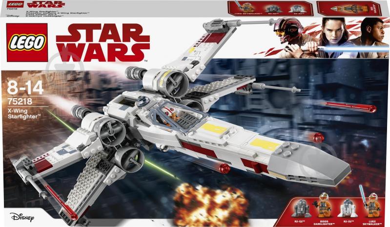 Конструктор LEGO Star Wars Винищувач X-Wing 75218 - фото 2