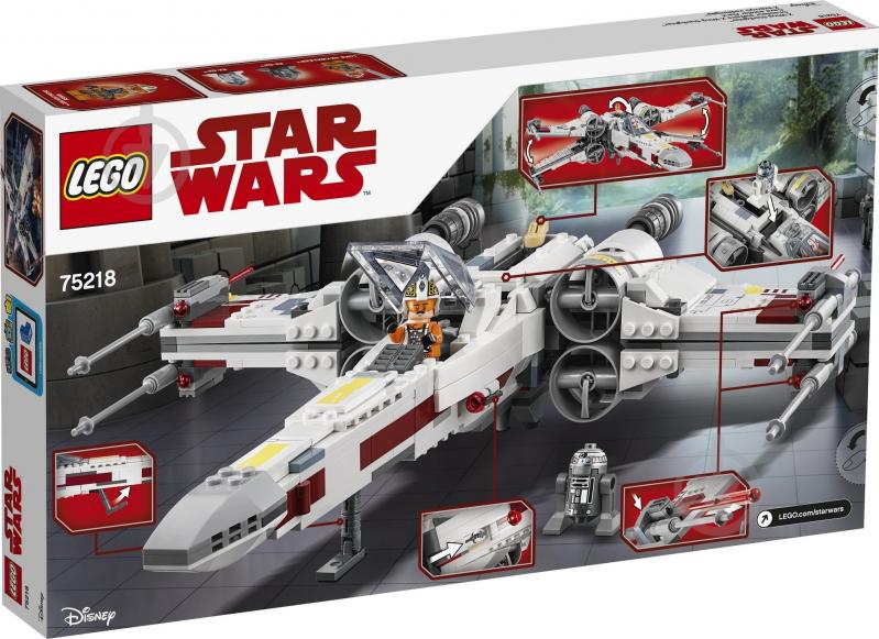Конструктор LEGO Star Wars Винищувач X-Wing 75218 - фото 4