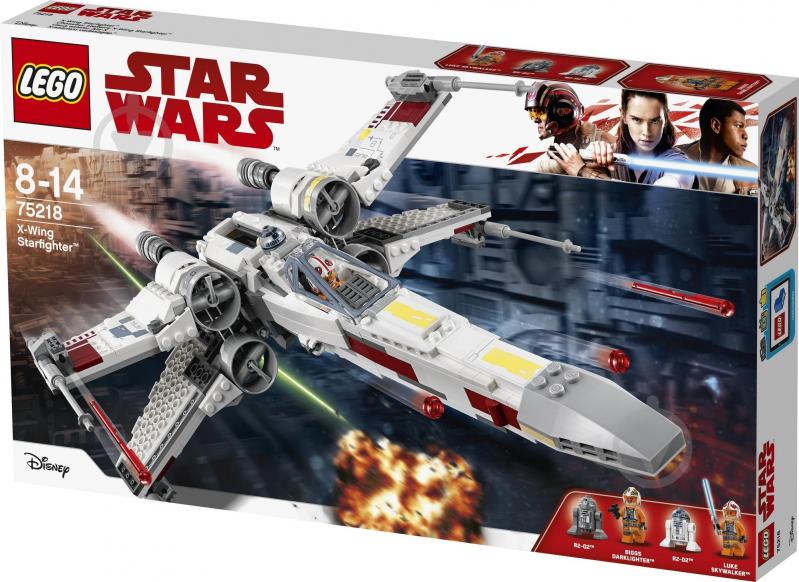 Конструктор LEGO Star Wars Винищувач X-Wing 75218 - фото 3