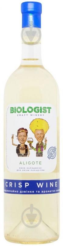 Вино Biologist белое сухое Aligote Crisp 0,75 л - фото 1